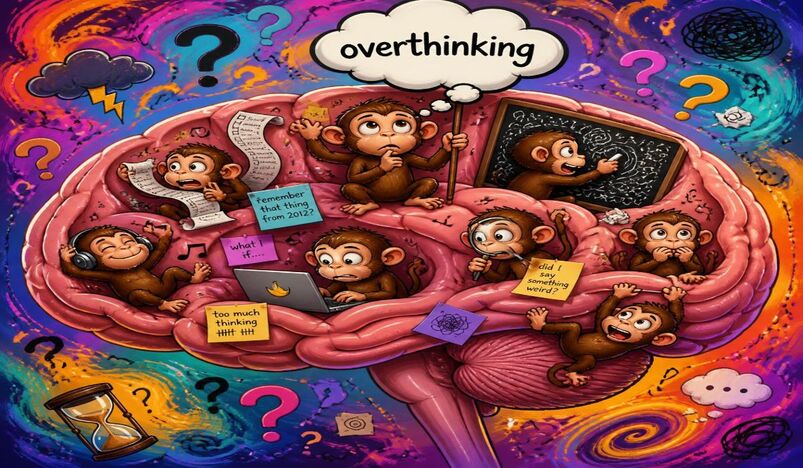 Can't Stop Overthinking? You May Be Experiencing 'Monkey Brain' 